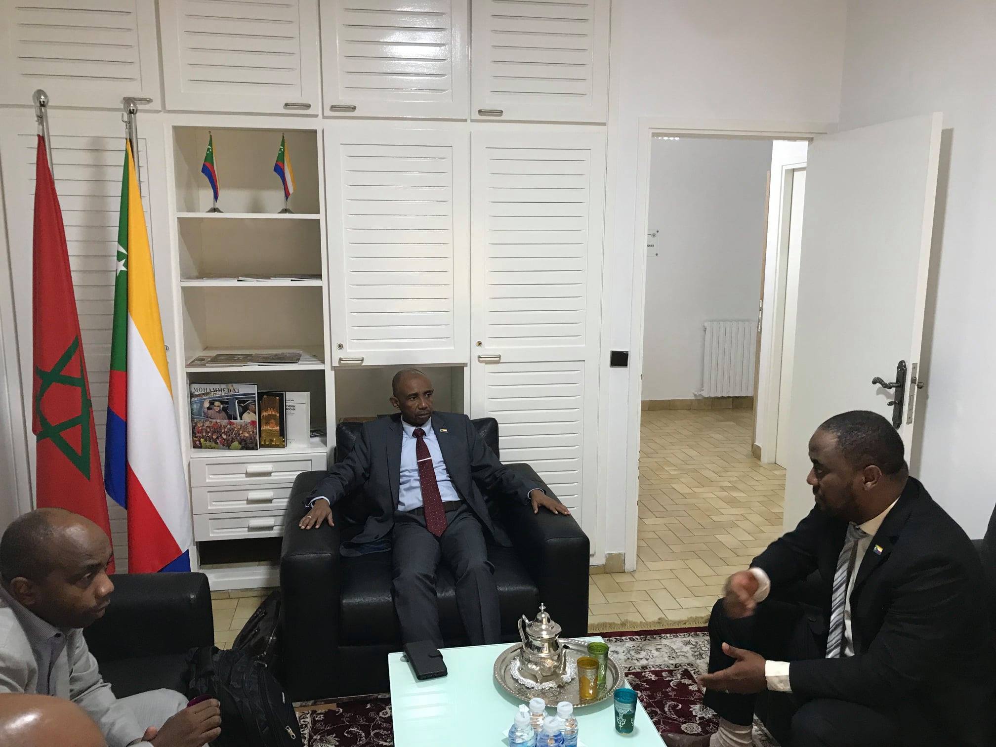 Le SG du Ministère des Affaires Etrangères des Comores à l’Ambassade