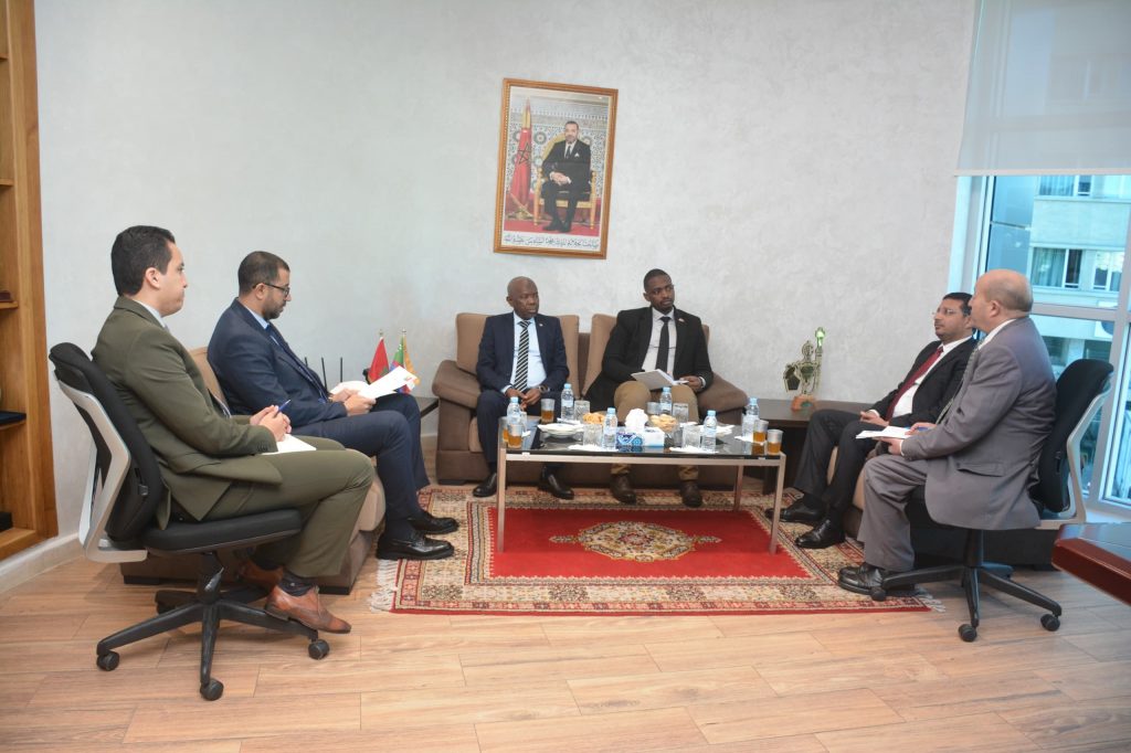 Diplomatie Économique : Visite de courtoisie à la Chambre de Commerce, d'Industrie et de Services de Rabat-Salé-Kenitra