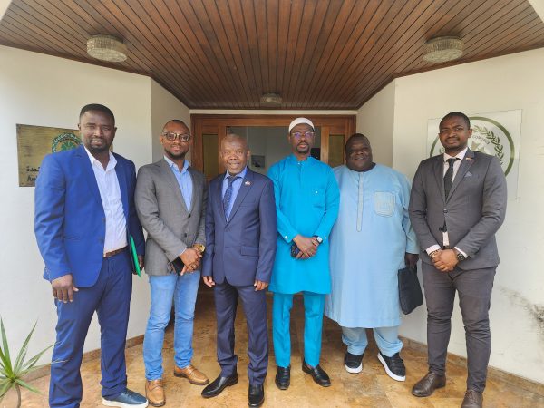 Visite de courtoisie du l’ONG APEC Internationale Maroc à la Chancellerie