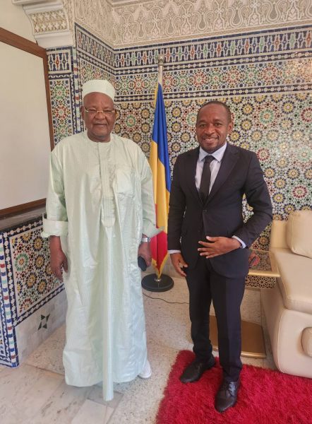 visite de courtoisie entre le Ministre conseiller Mohamed Inoussa et l'Ambassadeur de Tchad au Maroc